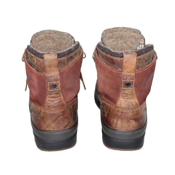 Sorel NM1567 Brimley Waterproof Leather Work Winter Lace Up Mid Boots Size 8 main image 5